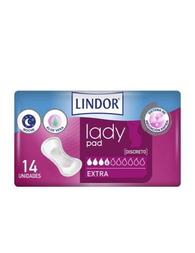 LADY PAD Extra 4 Drops 14 U - LINDOR