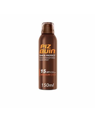 TAN & PROTECT INTENSIFYING Spray SPF15 150 ml     - PIZ BUIN