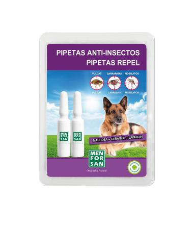 PIPETAS Perro Ant-insectos 2 U - MEN FOR SAN