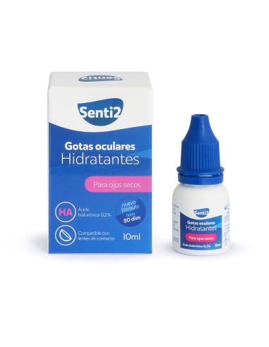 GOTAS OCULARES Hidratantes 0,2HA 10 ml - SENTI2