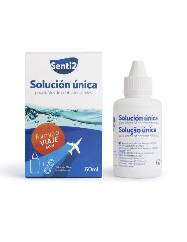 ÚNICA Solución Con ácido Hialurónico + Portalentes 60 ml - SENTI2