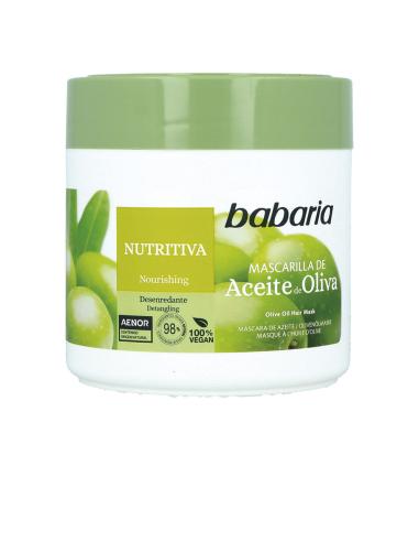 ACEITE DE OLIVA Mascarilla Nutritiva Capilar 400 ml - BABARIA