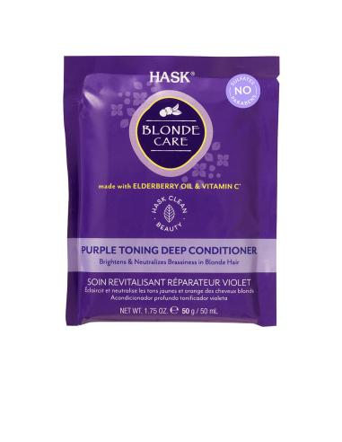 BLONDE CARE Purple Toning Deep Conditioner 50 Gr - HASK