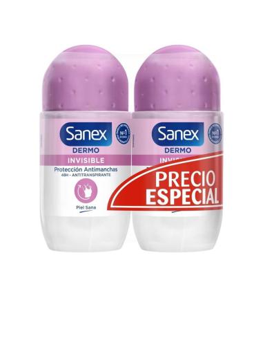 DERMO INVISIBLE DEO ROLL-ON LOTE 2 X 50 ml - SANEX