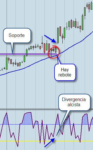 Bolsa rebote Bolsa rebote