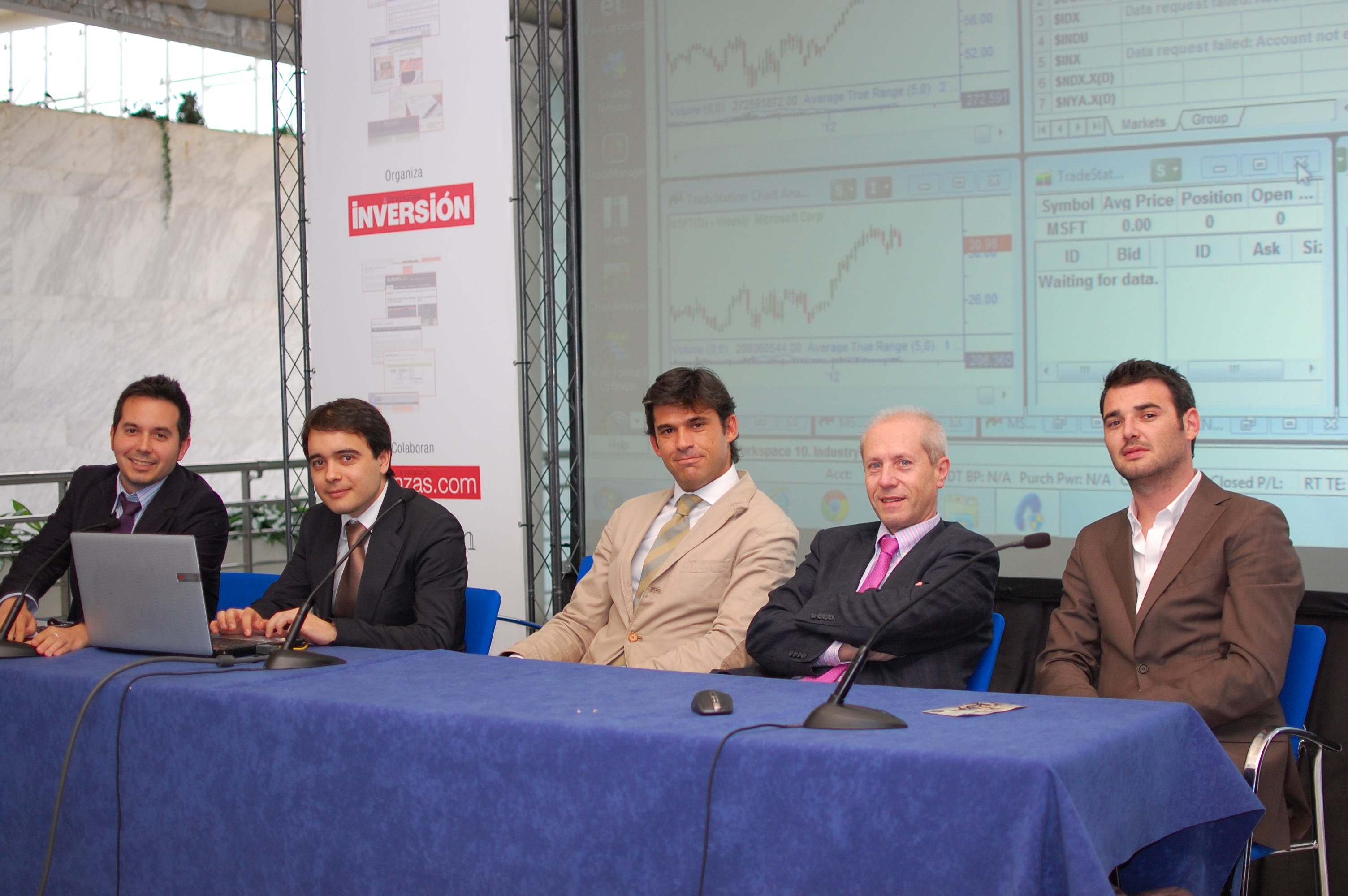 Javier Alfayate, MarcRibes, José Luis García, Luis Ortiz de Zárate, Andrés Jiménez Javier Alfayate, MarcRibes, José Luis García, Luis Ortiz de Zárate, Andrés Jiménez