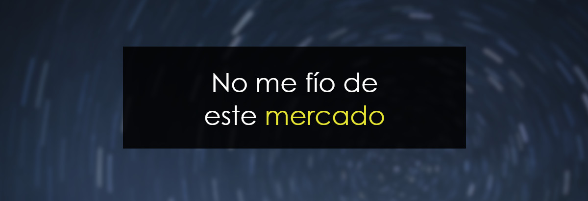 Soy incapaz de confiar en este mercado miniatura