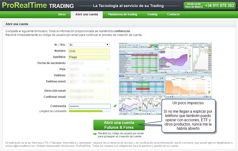 Interactive Brokers ProRealTime