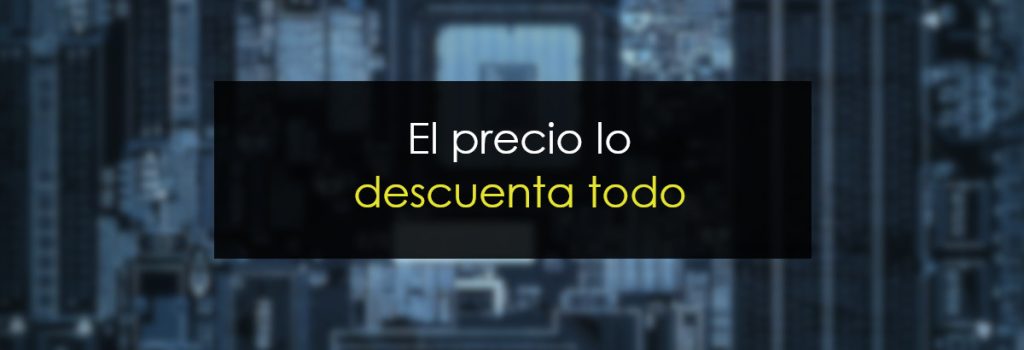 El precio lo descuenta todo
