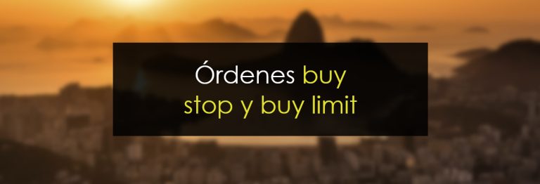 Órdenes Buy Stop y Buy limit