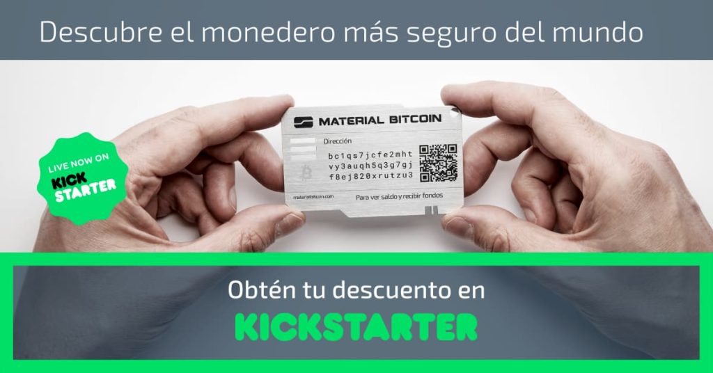 lanzamiento material bitcoin