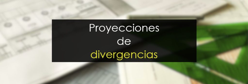 Proyecciones de divergencias miniatura