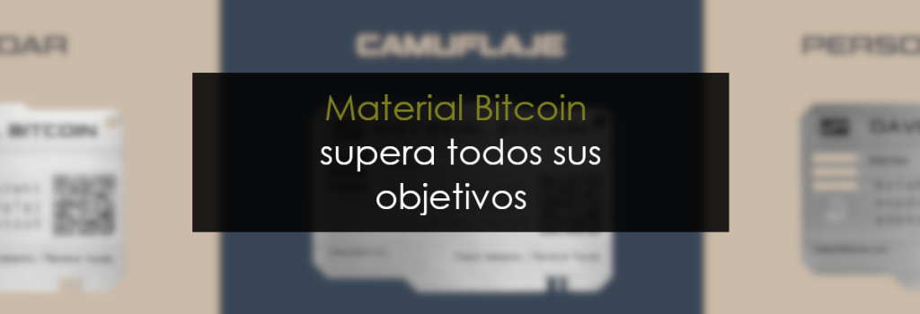 material bitcoin supera todos sus objetivos