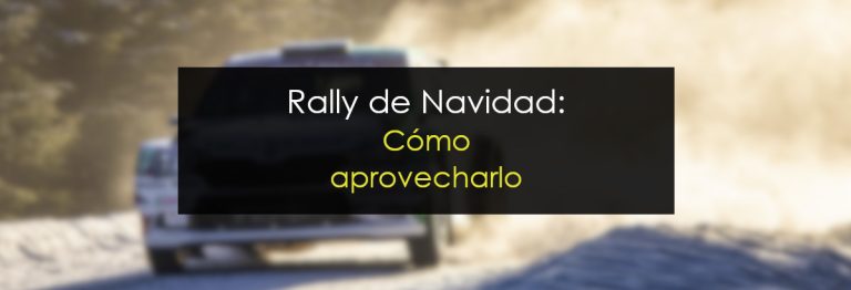 Rally de navidad miniatura