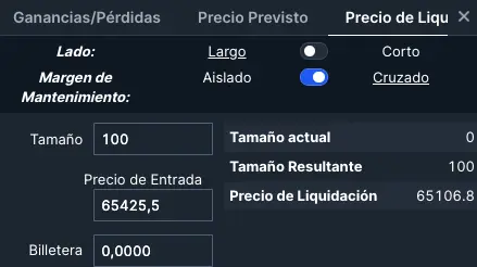 precio de liquidez bitmex