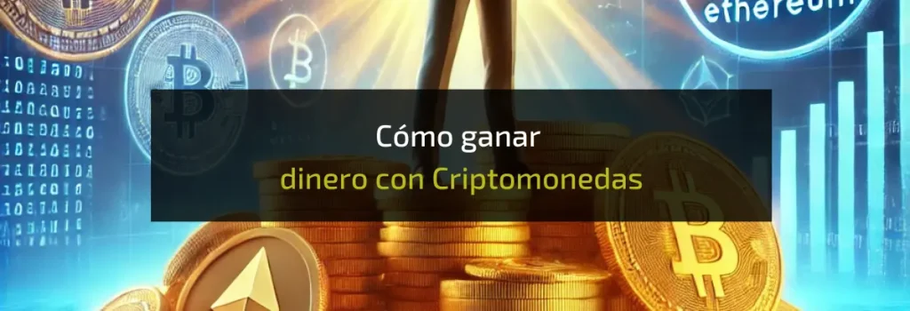 Cómo ganar dinero con Criptomonedas