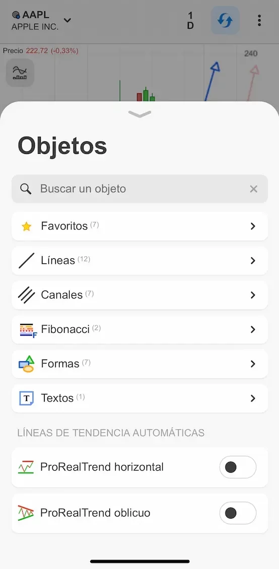 objetos proreal