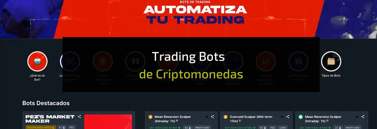 Trading Bots de Criptomonedas