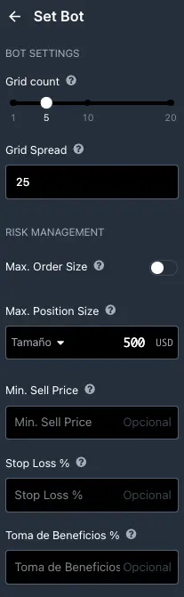set trading avanzado