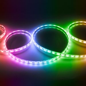 Tira de 60 LEDs 72W 4.000Lm SMD5050 12VDC IP68 RGB Sumergible x5M 40.000H  [CA-5050-12V-IP68-RGB]