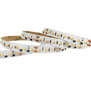 Tira de 60 LEDs 72W 4.000Lm CRI85 6000ºK SMD5050 12VDC IP65 Cálido/Frío x5M 40.000H  [CA-5050-12V-CWWW-IP65]