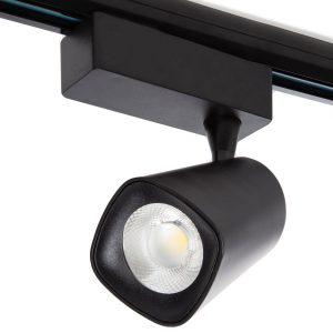 Foco de Carril LED 30W 2.700Lm CRI85 6000ºK "Amancio" Monofásico 40.000H [GG-RL-TP220-CW]