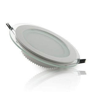 Foco Downlight LED 12W 1200Lm 6000ºK Circular   Cristal Ø160Mm 40.000H  [GR-MB01-12W-CW]