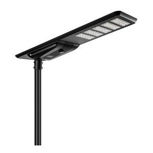 Luminaria LED Solar Híbrida 80W 210Lm/W (110W Monocristalino) Blanco Cálido 3000K