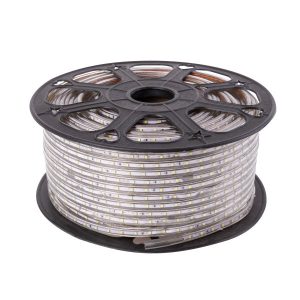 Tira de 60 LEDs/M 480W 24.000Lm 6000ºK SMD3528 220VAC IP65 x100M 40.000H  [HO-2203528-60-100MCW]