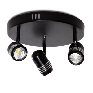 Aplique LED 27W 2.430Lm 6000ºK Arianna 40.000H [HO-3X9COB-WALLLIGHT-B-CW]