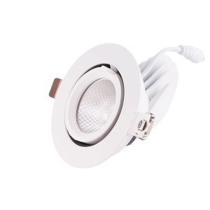 Foco Downlight LED 7W 1050Lm 4000ºK Circular Orientable 40.000H  [HO-COB-C-C-OR-7W-W]