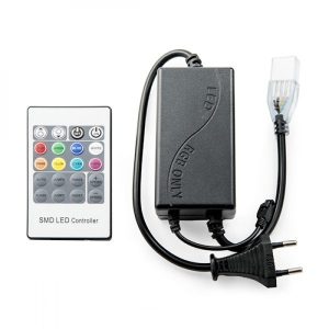 Controlador Tira LED RGB 220VAC Mando a Distancia ► 50M [HO-CON220RGBMD]
