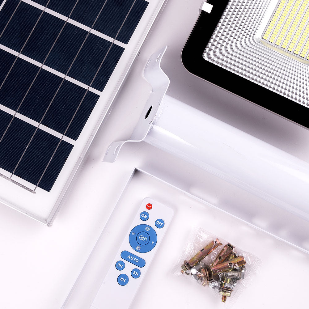 Farola LED Solar-Control Remoto- Dimable- Panel: 6V 200W Batería: 3,2V 20000MaH - Imagen 7