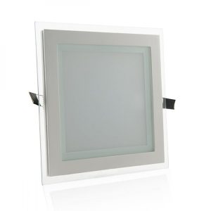 Foco Downlight LED 18W 1800Lm 6000ºK Cuadrado   Cristal 40.000H  [HO-MB02-18W-CW]