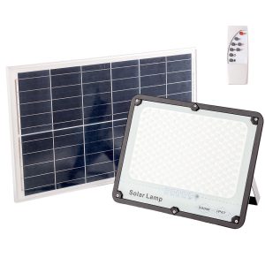Proyector LED Solar 300W Panel Solar/Batería  [WR-MTX-300W-CW]
