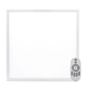 Panel LED Superslim 36W 3600Lm 60x60Cm Marco Blanco Mando a Distancia (Intensidad-Cct) 40.000H  [HO-PANMB59559536W-RC]
