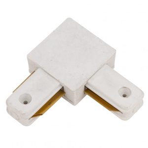 Conector 90º Carril Monofásico Blanco [HO-PL218000A]
