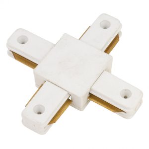Conector X Carril Monofásico Blanco [HO-PL218000X]
