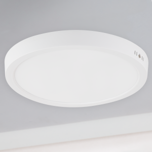 Plafón de Superficie LED 100Lm/W 24W 2400Lm 6000ºK IP20