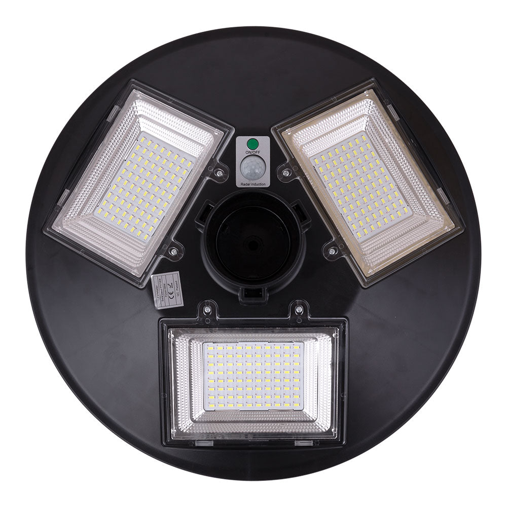Luminaria Solar LED 90W 9000Lm 6000ºK IP67 Panel: 6V 18W Batería: 3,2V 15000MaH - Imagen 2