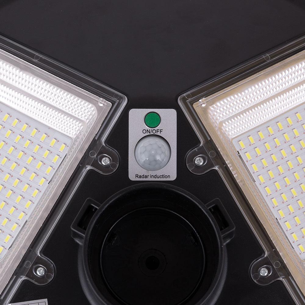 Luminaria Solar LED 90W 9000Lm 6000ºK IP67 Panel: 6V 18W Batería: 3,2V 15000MaH - Imagen 3