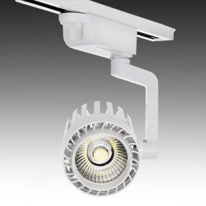 Foco de Carril LED 30W 2.600Lm 6000ºK "Faith" Monofásico 30.000H  [IDI-FC-D-30-CW]