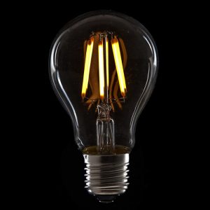 Bombilla LED E27 6W  403Lm 2000ºK Filamento 40.000H  [JTX-J27DH662-WW]