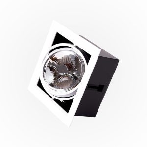 Foco Downlight Cardan LED 12W 1.200Lm 6000ºK CREE RA►90 40.000H  [JW-CAR-LED-1x12W-CW]