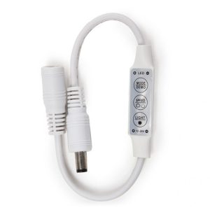 Controlador-Dimmer Mini Tira LED Unicolor 12-24VDC ► 144W[KD-CONMINIDC]