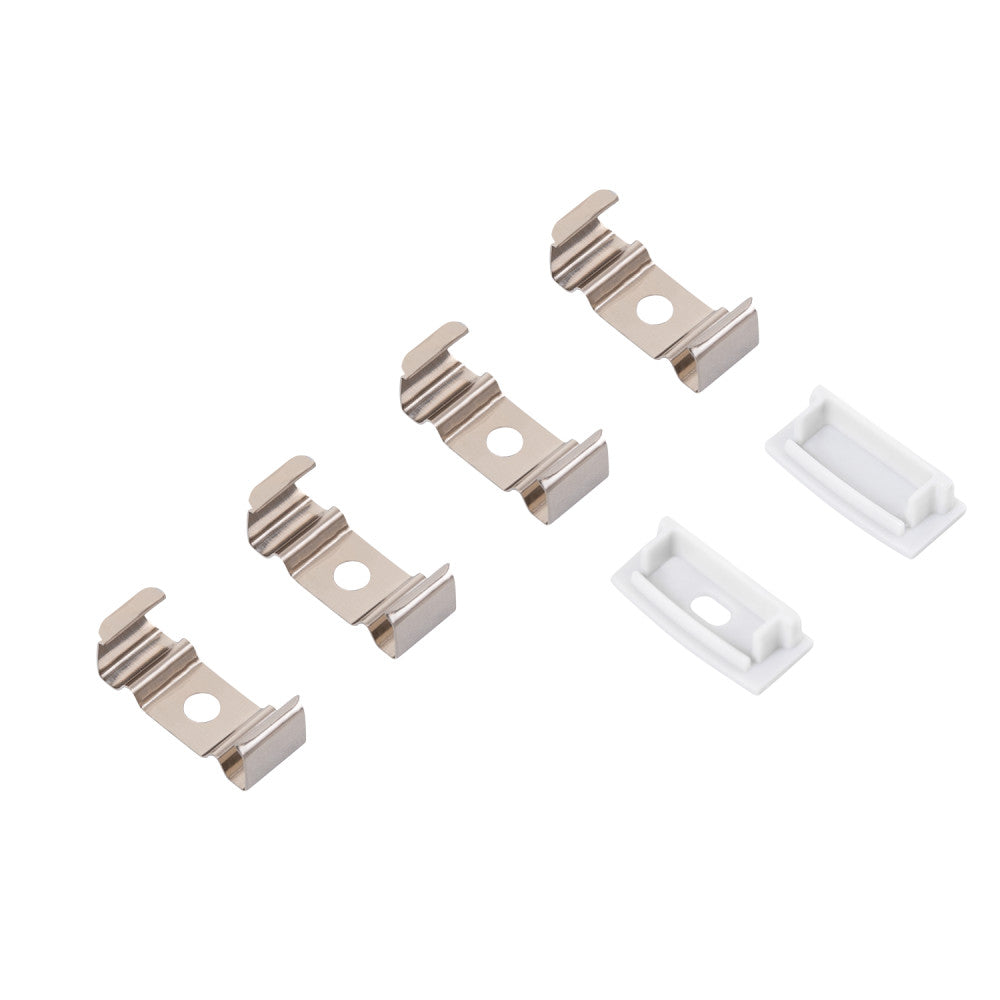 Perfíl Aluminio para Tira LED Doble - Difusor Opal x 2M - Imagen 4