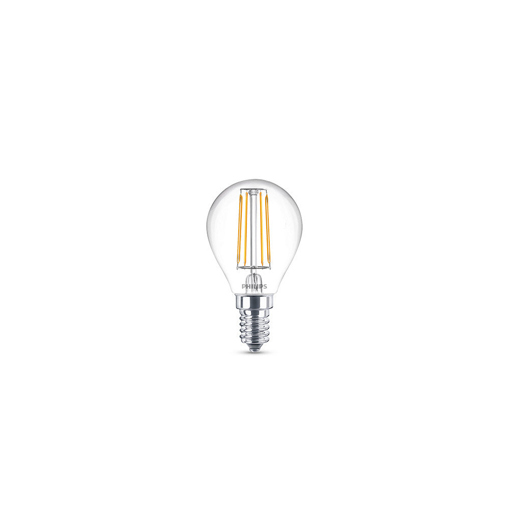 Pack 2 Bombilla LED Philips E14 P45 4.3W 470Lm 2700K [PH-929001890467 - Imagen 2