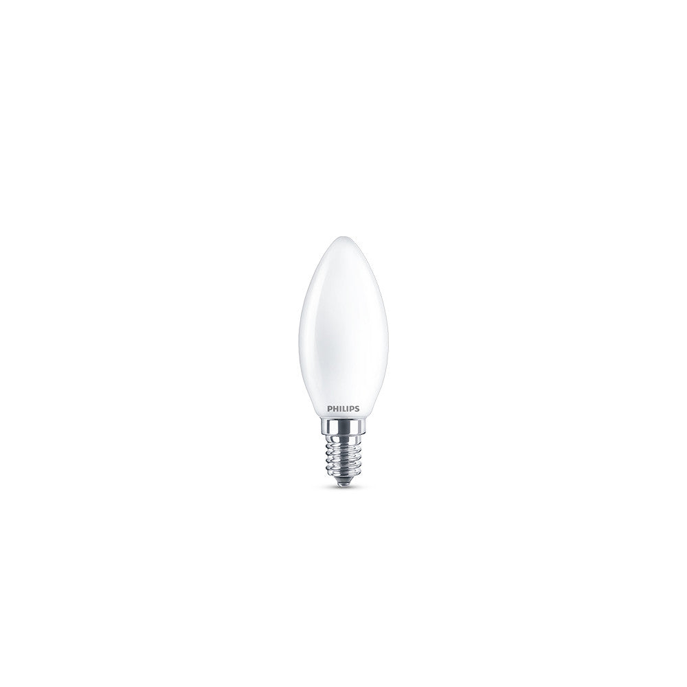 Pack 2 Bombilla LED Philips E14 B35 4.3W 470Lm 2700K [PH-929001345367 - Imagen 2