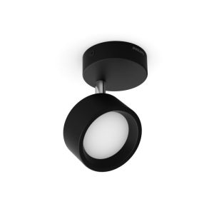 Lámpara de Techo Signify "Bracia Spot" 1x5,5W 2700º Negro   [PH-8720169174740]