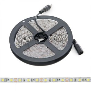 Tira de 300 LEDs 72W 3.780Lm CRI85 6000ºK SMD5050 12VDC x5M 40.000H  [PL219009W]